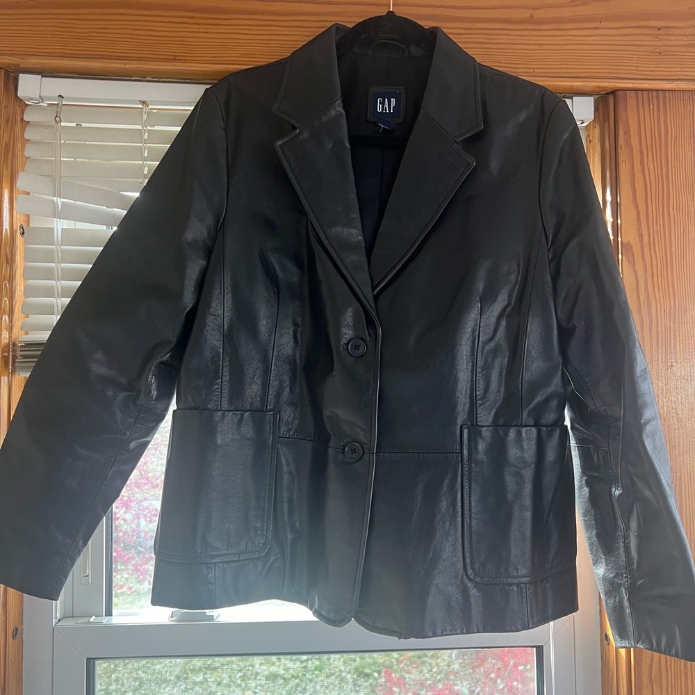 Gap Leather Jacket